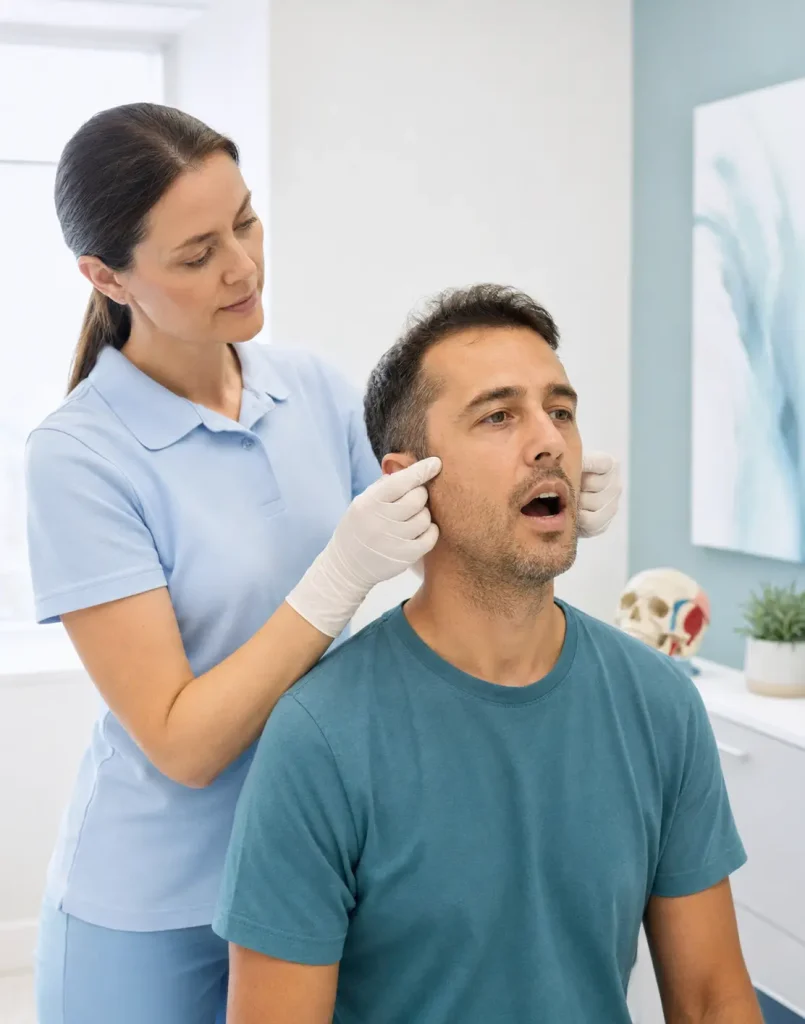 TMJ dyfusion management in langly
