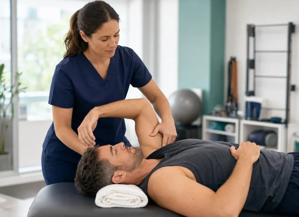 manual physiotherapy in langly, Bc