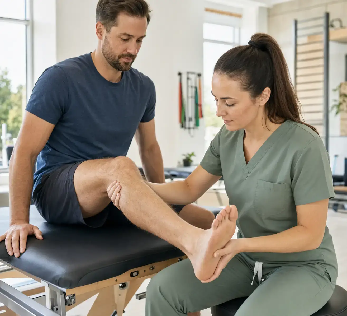 Manual physiotherapy treatment at Divine Care Physiotherapy Langley