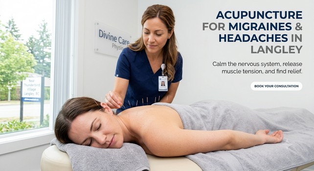 Acupuncture for migraines in Langley